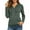 Green, variant on Female Long Sleeve Hoodie Women's Loose Fit Lined Button Front Hoodie Long Sleeve Casual Warm Pullover Soft Comfortable Everyday Wear for Fall Winter Spring Season Outdoor Activities M
