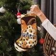 thumbnail image 5 of Vsdgher Fall Farmhouse Pumpkins Christmas Stockings 18 inch Large Kids Stocking Bags Hanging Socks for Christmas Decor Decorations, 5 of 7
