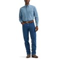 thumbnail image 3 of Camisa de denim Wrangler Rugged Wear de un bolsillo, lavado a la piedra, 3 of 3