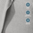 thumbnail image 4 of Bare Home Cozy Fleece Fitted Sheet - Extra Plush Polar Fleece - Deep Pocket Bed Sheet - Twin, Light Gray, 4 of 7