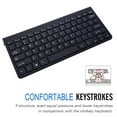 thumbnail image 6 of Wireless Keyboard and Mouse - 2.4G USB Ergonomic Compact Wireless Keyboard Mouse Combo for PC Computer Laptop Windows mac MacBook,Black, 6 of 8