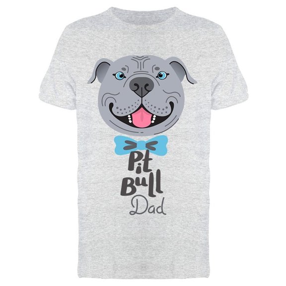 Pit Bull Dad Tee Men's -Image by Shutterstock