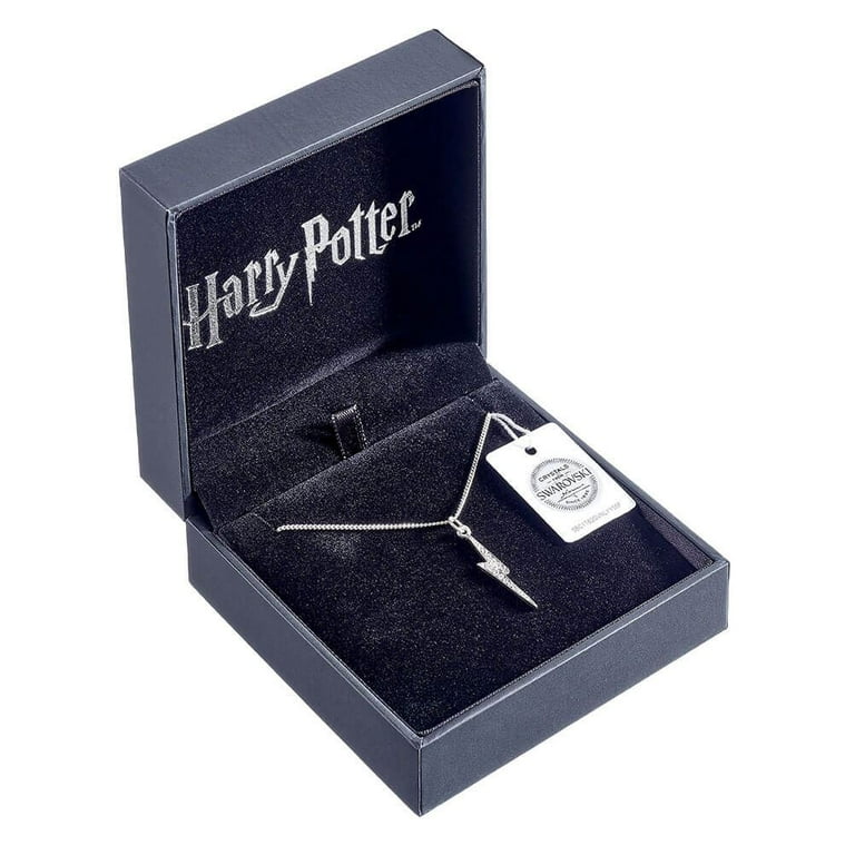 Harry Potter Crystals Lightning Bolt Necklace