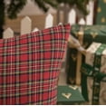 thumbnail image 5 of Rosnek 2 Pack Christmas Plaid Throw Pillow Covers, Scottish Tartan Decorative Cushion Case for Farmhouse Home Holiday Decor, 18''x 18'', 5 of 7