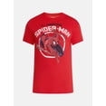 thumbnail image 5 of Marvel's Spider-Man Men's and Big Men's Graphic Cotton Tee with Short Sleeves, Sizes S-3XL, 5 of 5