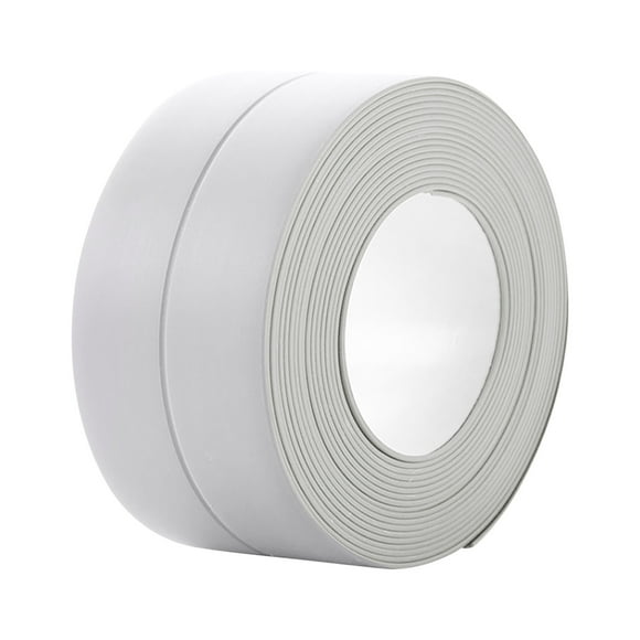 Kitchen Waterproof Mold-Proof Sealing Tape, Moisture-Proof Bathroom Sink Adhesive Strip, Flexible PVC for Kitchen/Bathroom Corners, Easy to Clean and Install