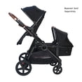 thumbnail image 5 of Venice Child Maverick - Single to Double Modular Stroller - Front or Rear Facing Toddler Seat & Car Seat Adapter, (Package 1, Eclipse Black), 5 of 5