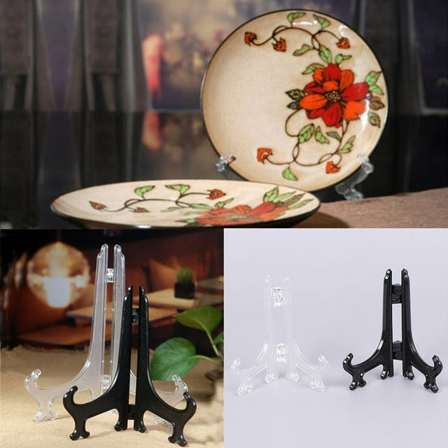 Lubelski 1 Pce Présentoir Chevalet Cadre Photo Bol Assiette Rangement Présentoir Supports Support