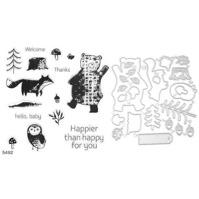 y troqueles para hacer tarjetas Scrapbooking de bricolaje Manualidades Estampado Suministros de arte Corte de metal Troqueles (5