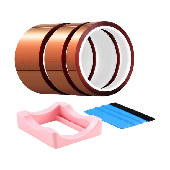 Soporte de silicona para tazas, resistente y antideslizante, con cintas resistentes al calor, ideal para manualidades y fabricación de botellas.