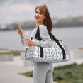 thumbnail image 6 of Kdxio Sea Vacations Travel Duffel Bag Gym Bag Weekender Travel Bag Gym Bag for Women &Men Airplane Travel Essentials for Flying, 6 of 7