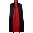 thumbnail image 6 of DuoJiaJ Adults Stand Collar Cape, Party Dress Up Cloak Black Sizes S-L, 6 of 7