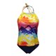 thumbnail image 3 of Gibobby Conjunto de Bikini para Mujer Conjunto de traje de baño de dos piezas para mujer Conjunto de playa de bikini de dos piezas con estampado de puest(V,XL), 3 of 5