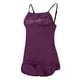 thumbnail image 2 of MKLEKYY conjunto de Camisola y Pantalones Cortos para Mujer, Ropa de Dormir, Lencería Sexy, Ropa Interior de Encaje de Moda Sexy, Pijamas, 2 of 4