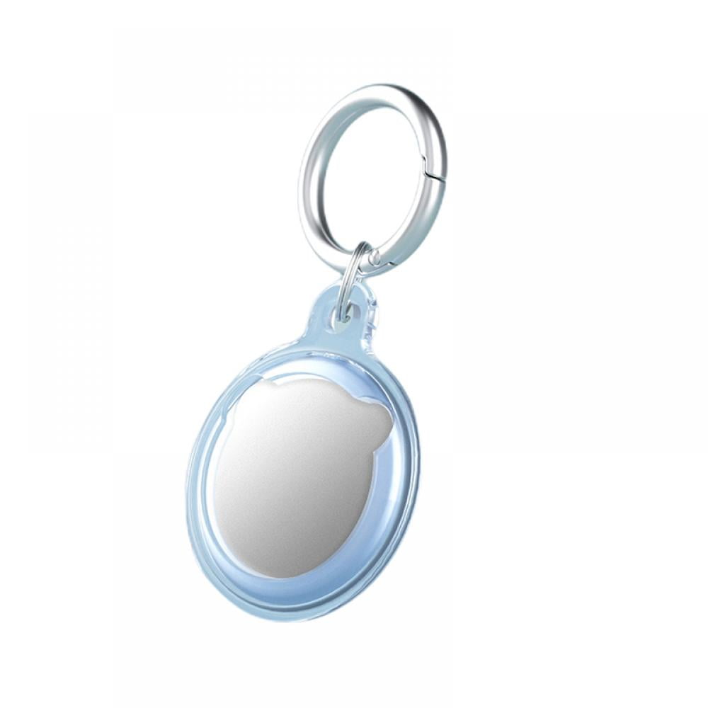 Soft TPU Case Compatible with Apple AirTags 2021 Protective Anti-Scratch Lightweight Waterproof Cover with Key Ring for AirTags Finder Tracker Keychain Soft TPU Case Compatible with Apple AirTags 2021 Protective Anti-Scratch Lightweight Waterproof Cover with Key Ring for AirTags Finder Tracker Keychain