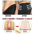 thumbnail image 4 of Foxqixa Women's High Waist Sauna Capris with PU Lining, Thermal Sweat Pants for Tummy Control and Butt Lift, Slimming Gym Shorts with Anti-Slip Waistband, 4 of 5