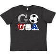 thumbnail image 3 of Inktastic Go, USA- Soccer, Football Youth T-Shirt, 3 of 5