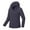 Black, variant on Sentmoon Womens Windbreaker Jackets Lightweight with Hood Long Sleeve Waterproof Women Rain Jacket Solid Color with Zipper Light Jackets for Women for Running Backpacking Travel Gray XL