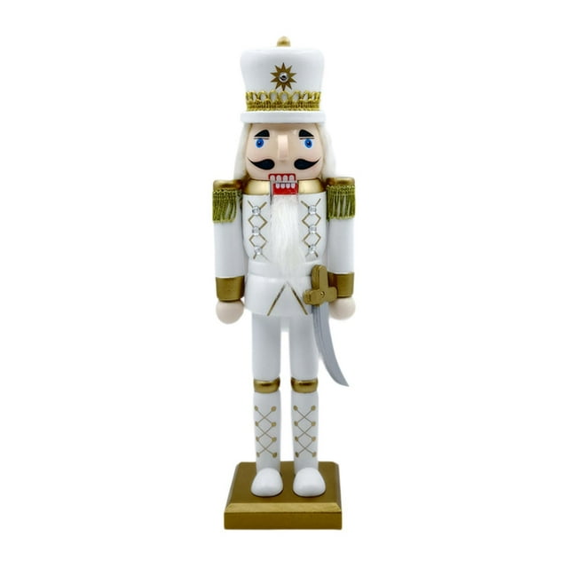 Lipstore Nutcracker Figurine Christmas Decoration Table Decoration Collectible Nutcracker A