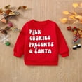 thumbnail image 2 of Toddler Baby Girl Boy Christmas Outfit Merry Christmas Sweatshirt Long Sleeve Sweater Shirt Pullover Top Fall Winter Clothes, 2 of 8