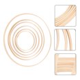 thumbnail image 3 of SHISUYAN 6pcs Bamboo Wreath Frame DIY Handiwork Frame DIY Bamboo Frame Decor, 3 of 8