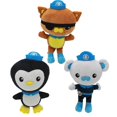 thumbnail image 2 of 3pcs The Octonauts Plush Toy Barnacles Kwazii Peso Doctor Doll 25cm, 2 of 5