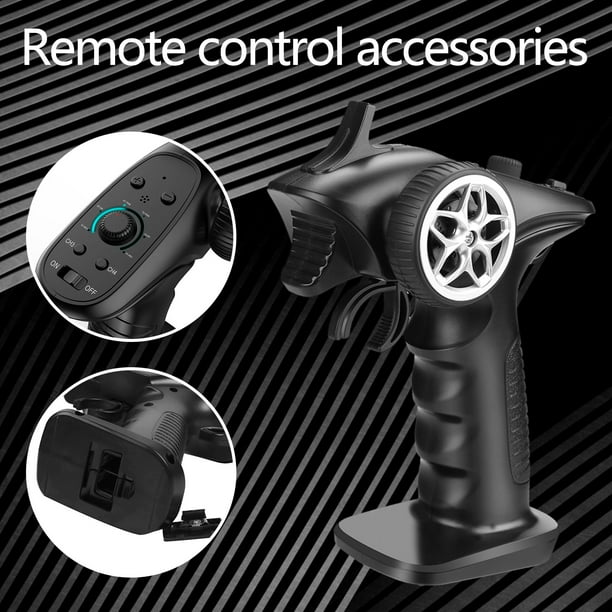 GA-4H-TX 4CH 2.4G RC Coche Control Remoto Transmisor Receptor Digital (A) Likrtyny juguetes de los niños