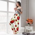 thumbnail image 5 of Rateoe Fruit Apples Pattern Women’s Ultra-Soft Comfy Pajama Lounge Pants Sleepwear,Comfortable Lounge Wear,lightweight Pajamas, Casual Home Wear-XX-Large, 5 of 6