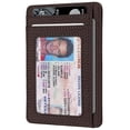 thumbnail image 2 of Tarjetero de piel Wallet RUNBOX Slim con bloqueo RFID, 2 of 6