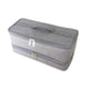 thumbnail image 2 of Bolsa de transporte para secador de pelo, ligera, multiusos, para baño. Gris, 2 of 7