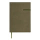 thumbnail image 3 of Paquete 30 piezas Libreta de poliéster con 80 hojas, pasta rígida verde 14.6 x 21, 3 of 5
