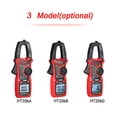 thumbnail image 3 of HABOTEST HABOTEST HT206D Pince Numérique pour Mesure de Tension, Courant, Résistance, Capacité, Température et Fréquence AC/DC, Rouge, Batterie Non Incluse, 3 of 7