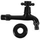 thumbnail image 1 of Antique Brass Kitchen Faucet Washing Machine Tap Faucet Wall-mount Brass Faucet, 1 of 3