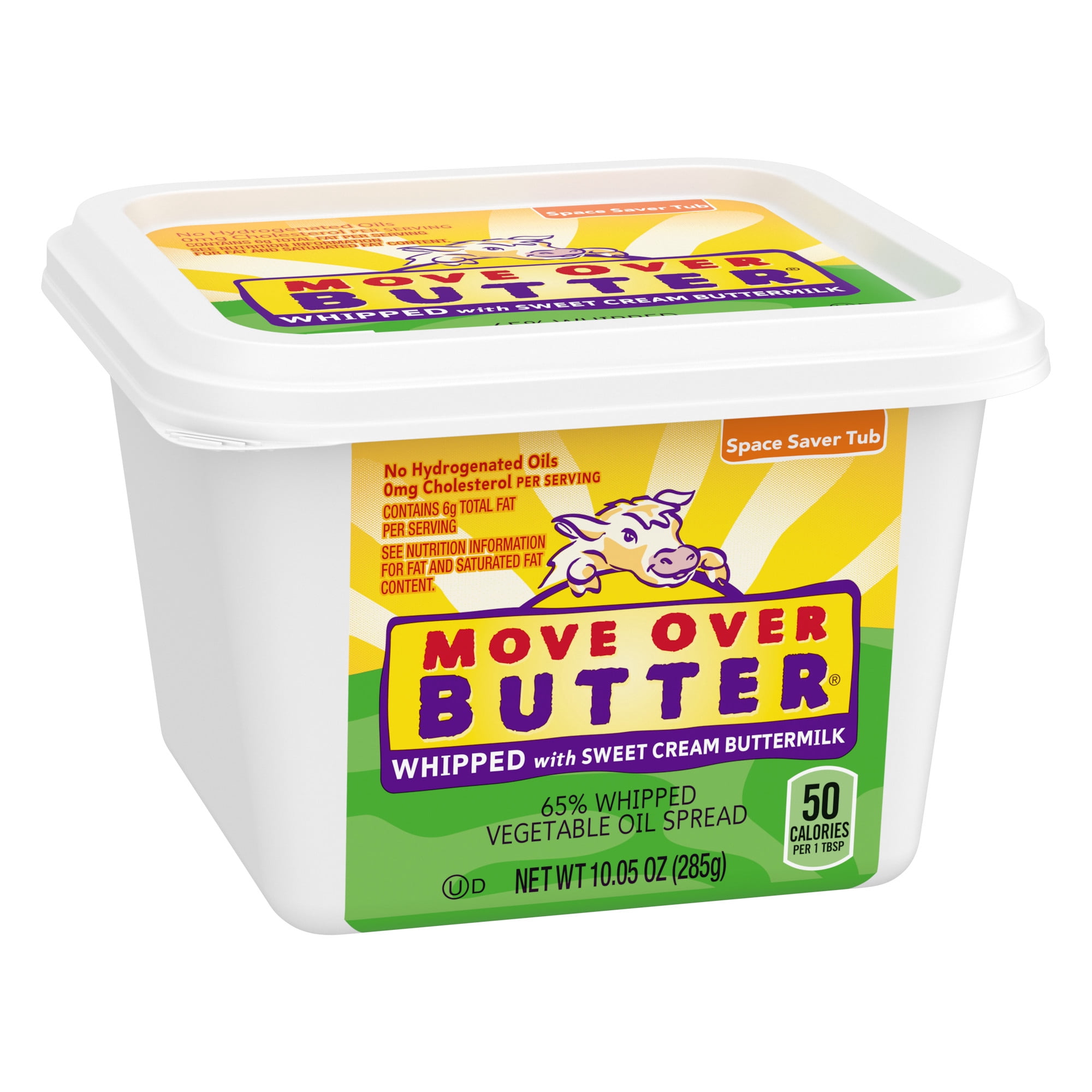 Move Over Butter Sweet Cream Buttermilk Whipped Vegetable Oil Spread, 10.05 oz