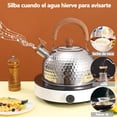thumbnail image 2 of Tetera para Estufa 3 Litros,Tetera Silbadora,Hervidor de T&eacute; de Acero Inoxidable de Grado Alimenticio,con Asa Plegable y Pico A Prueba de Polvo,para T&eacute;, Caf&eacute;, Leche (3, 2 of 8