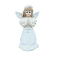 thumbnail image 4 of Escultura de ángel Estatua de María Colección de obras de arte religiosas Figura de ángel rezando 19cm, 4 of 9
