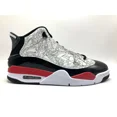 thumbnail image 4 of New N I-K-E A i r-Jor-dan Dub Zero White/Black/Red Sneakers 311046162 Men's Multi Size, 4 of 6