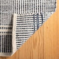 thumbnail image 2 of Dash & Albert Malta Handwoven Wool Rug, 9' x 12', Blue, 2 of 7