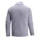 thumbnail image 4 of pstuiky camisas de manga larga para hombre, Suéter informal de moda para hombre, con cuello alto, media cremallera, elástico, capa base, tejido de manga larga Tops de talla grande para hombre l, 4 of 6