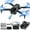 Black, variant on Drone with Camera, FPV Drone with Brushless Motor, One Key Take Off/Landing, Gesture Selfie, 3 Speed Modes, Drone for Adults and Beginners