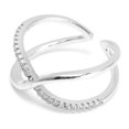 thumbnail image 1 of Anillo brillante, anillo de joyería brillante abierto de estilo simple y moderno, anillo de joyería de moda con funcionalidad inteligente, 1 of 9