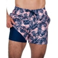 thumbnail image 1 of Traje de baño palmas hombre short con licra interna Gym&Swim GYS004/Traje de baño/Máxima comodidad, 1 of 4