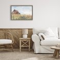 thumbnail image 3 of Stupell Industries French Country Rustic Barn in Colorful Meadow Brown Floating Frame Canvas Art, 25 x 17, by Creative Studio, 3 of 8
