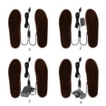 thumbnail image 3 of Heated Shoe Insoles Winter Foot Warmers Usb Rechargeable Shoes Boot Heater, 3 of 5