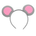 thumbnail image 4 of Diadema con orejas de ratón única para fiestas Aro de pelo con orejas de animal adorable para cosplay Diademas con orejas de ratón Orejas de rata Diadema con orejas de ratón de, 4 of 7