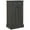gris anthracite, variante sur HOMCOM Armoire à Déchets Basculante, Armoire à Poubelle Dissimulée avec Tiroir