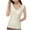 Khaki, variant on JIUKE Tank Tops for Women Built in Bra Sleeveless Undershirts Button Front V Neck Pajamas Vests Homewear