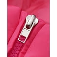 thumbnail image 4 of TSEXIEFOOFU Kids Girl Boy Romper, Long Sleeve Hood Plush Cotton-Padded Clothes Casual Winter Zipper Jumpsuit, 4 of 7