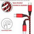 thumbnail image 5 of Type C Charger Fast Charging Cable USB-C Type-C 3.1 Data Sync Charger Cable Cord For Samsung Galaxy S10+ S9 S8 Plus Galaxy Note 8 9 Nexus 5X 6P OnePlus 2 3 LG G5 G6 G7 V20 V30 V40 HTC M10 Google Pixel, 5 of 7