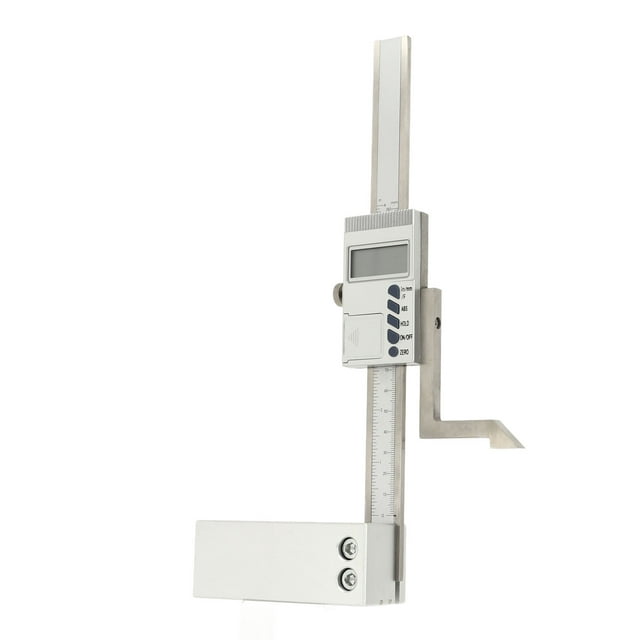 Medidor De Altura Digital, Herramienta De Medición De Altura Con Base Magnética De Alta Sensibilidad Retroiluminación LCD 0-150 Mm 0-6 Pulgadas Salida De Datos SPC Para
